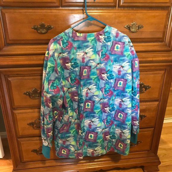 Peaches Scrub Uniform Jacket - Picture 6 of 6